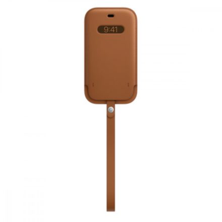 iPhone 12 | 12 Pro Leather Sleeve with MagSafe - Saddle Brown mhyc3zm/a