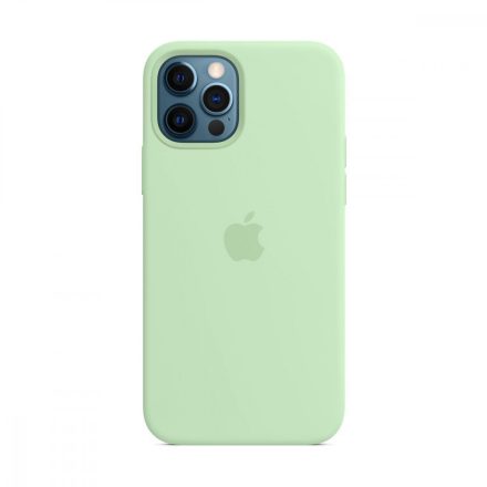 iPhone 12 Pro Max Szilikon Case with MagSafe - Pistachio