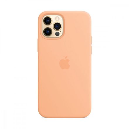 iPhone 12 Pro Max Szilikon Case with MagSafe - Cantaloupe