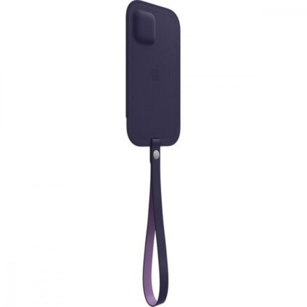 iPhone 12 Pro Max Leather Sleeve with MagSafe - Deep Violet