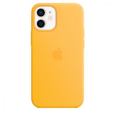 iPhone 12 mini Szilikon Case with MagSafe - Sunflower