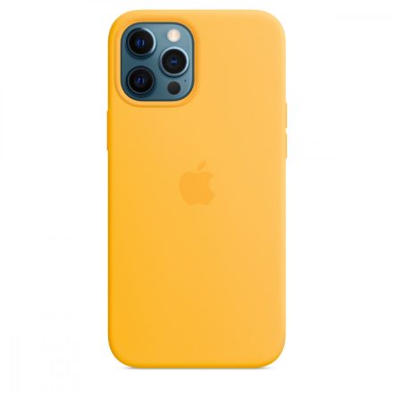 iPhone 12 Pro Max Szilikon Case with MagSafe - Sunflower