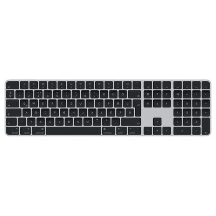 Apple Magic Keyboard (2022) w Touch ID and Numeric Keypad - Black Keys - International English