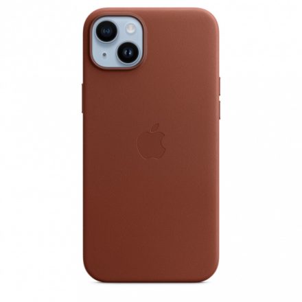 iPhone 14 Plus Leather Case with MagSafe - Umber