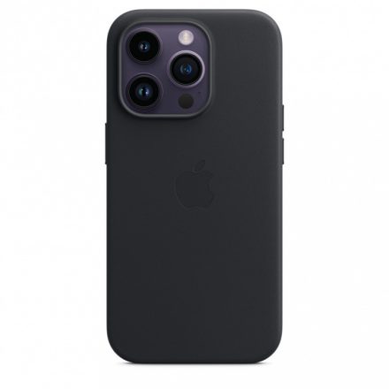 iPhone 14 Pro Leather Case with MagSafe - Midnight