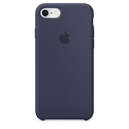 Apple iPhone 8/7 Gyári Szilikon Tok, Midnight Blue (Éjkék), mqgm2zm/a