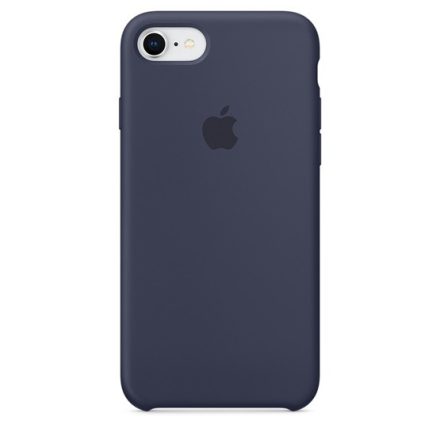 iPhone 8/7 Gyári Szilikon Tok, Midnight Blue (Éjkék), mqgm2zm/a