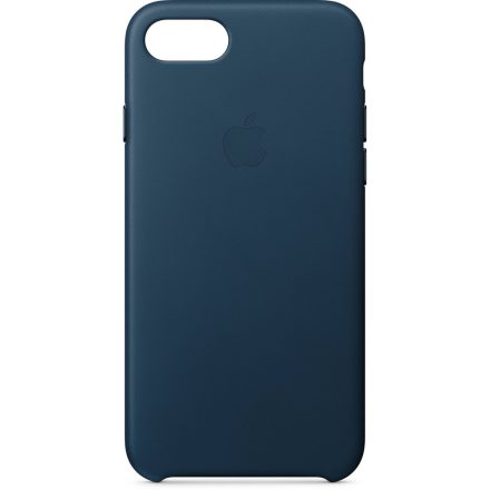 Apple iPhone 8/7 Leather Case - Cosmos Blue mqhf2zm/a