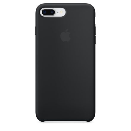 Apple iPhone 8 Plus Gyári Szilikon Tok, Fekete mqgw2zm/a