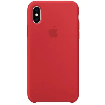 Apple iPhone XS Silicone Case - (PRODUCT)RED mrwc2zm/a