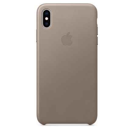 Apple iPhone XS Max Leather Case - Taupe mrwr2zm/a