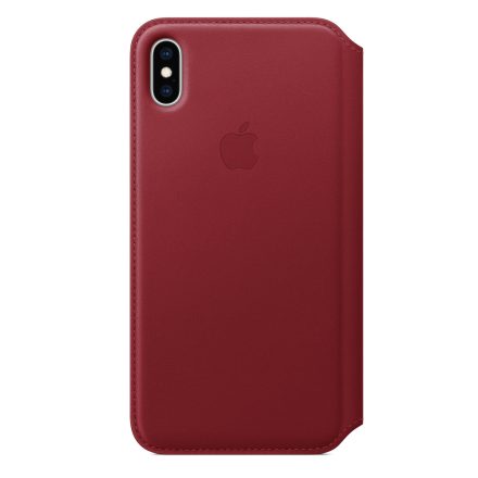 Apple Leather Folio iPhone XS, (PRODUCT)RED mrx32zm/a