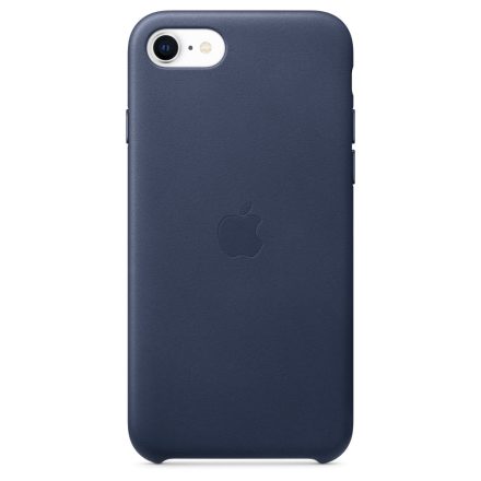 Apple iPhone SE2 Leather Case - Sötétkék