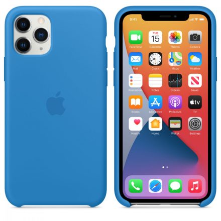 Apple iPhone 11 Pro Szilikon Case - Surf Blue (Seasonal Spring2020) my1f2zm/a