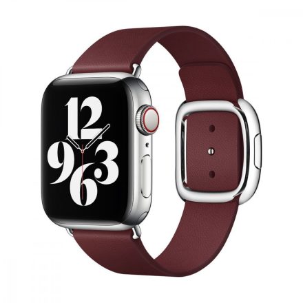 Apple Watch 40mm Band: Garnet Modern Buckle - Large