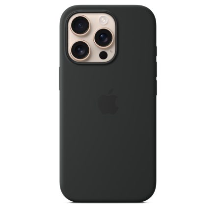 Apple iPhone 16 Pro Silicone Tok MagSafe Black