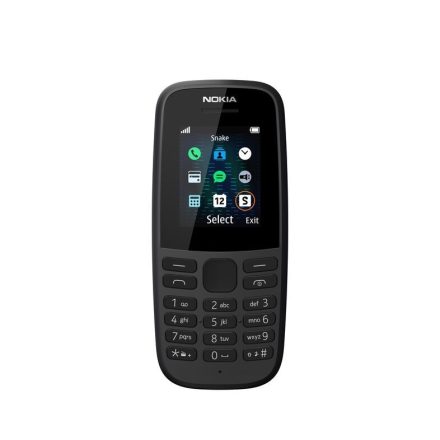 Nokia 105 (2019) Fekete Mobiltelefon