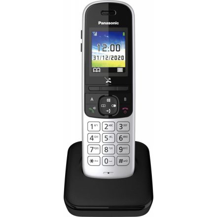 Panasonic KX-TGH710PDS Asztali Telefon, Ezüst/Fekete