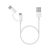 Mi 2-in-1 USB kábel (Micro USB to Type C) 100 cm