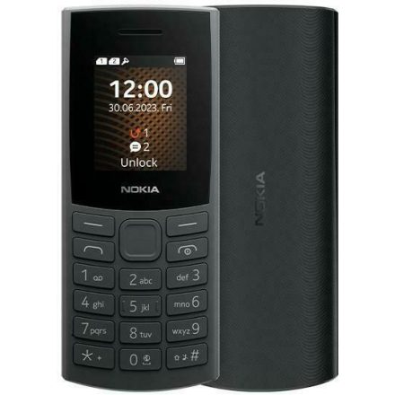 Nokia 105 4G (2023) DS, Charcoal