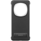 Honor Magic 6 Pro PU Bracket Tok Fekete 5199AARH