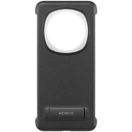 Honor Magic 6 Pro PU Bracket Tok Fekete 5199AARH