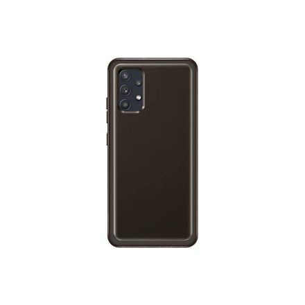 Samsung EF-QA325T Fekete Soft Clear Tok / A32