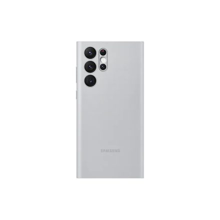 Samsung EF-NS908PJ VilágosSzürke Smart LED View Tok S22 Ultra 5G