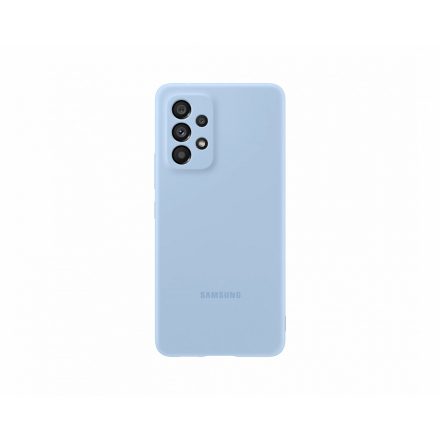 Samsung EF-PA536TL Sarki Kék Szilikon tok / A53 5G