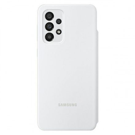 Samsung EF-EA336PW Fehér S View Wallet Tok / A33 5G