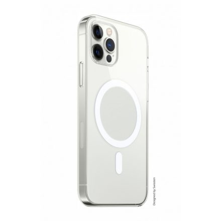 Swissten Clear Jelly MagStick tok iPhone 13 Pro, átlátszó