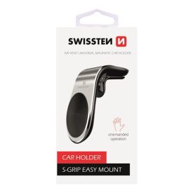   Swissten Easy Mount mágneses autós tartó szellőzőrácsra, ezüst