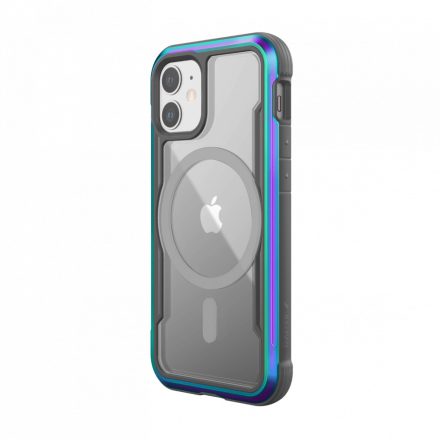 Raptic Shield Pro Magnet for iPhone 12 Mini, Antimikrobiális & Ütésálló felülettel, Színjátszós