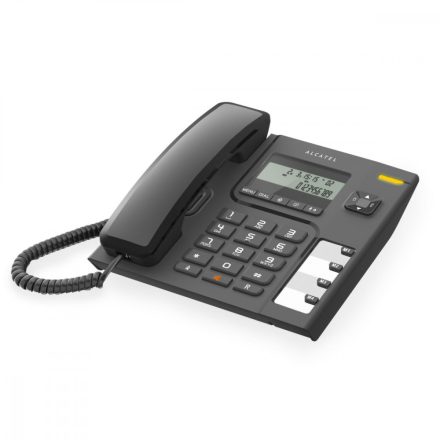 Alcatel T56 LCD kijelzős vezetékes telefon, fekete