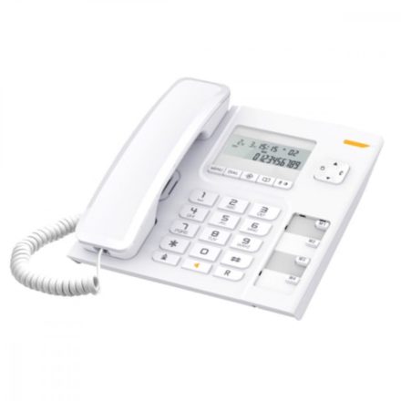 Alcatel T56 LCD kijelzős vezetékes telefon, fehér