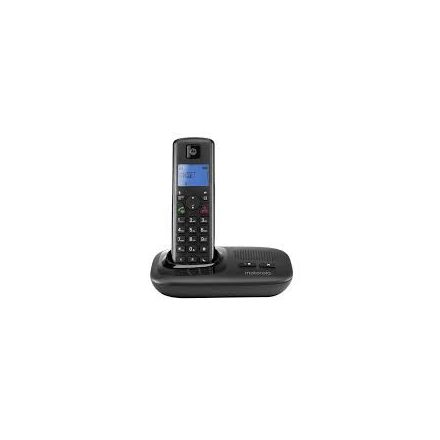 Motorola T411 üz.rögz. Dect telefon, fekete